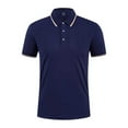 thumbnail image 1 of CaiJunJia George Polo Shirt,Mens Casual Polo Shirts Classic Short Sleeve Golf Shirt Fashion Button Cotton Top with Pocket, 1 of 1