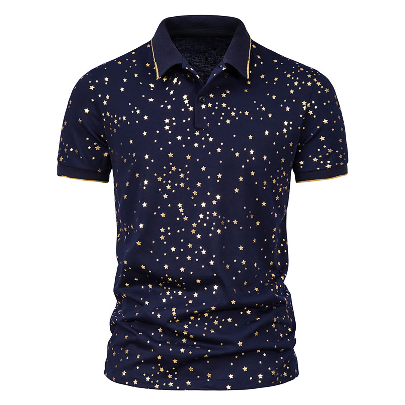 CaiJunJia Polo Shirt,Mens Polo Shirts Performance Short Sleeve