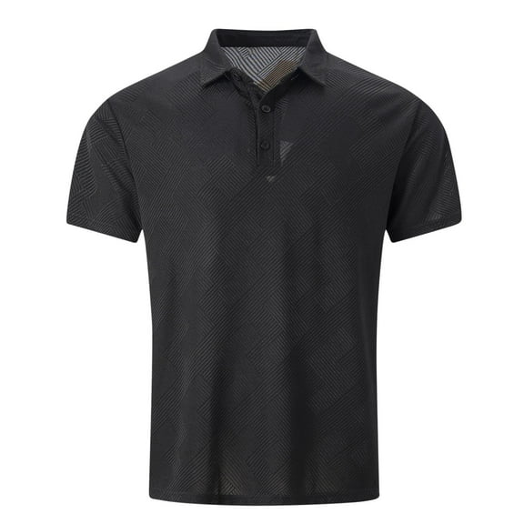 CaiJunJia George T Shirts for Men,2024 Spring Summer Mens Polo Shirts Quick Dry Short Sleeve Golf T Shirt Performance Moisture Wicking Casual Workout