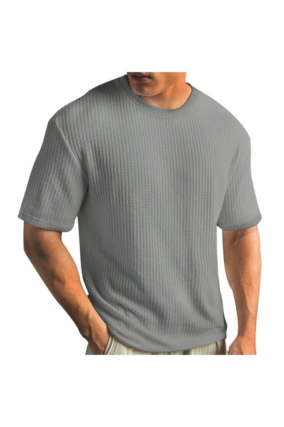 George T Shirts for Men,Workout Shirts for Men Short Sleeve Quick Dry Athletic Gym Active T Shirt 2024 Spring Summer Moisture Wicking Tops