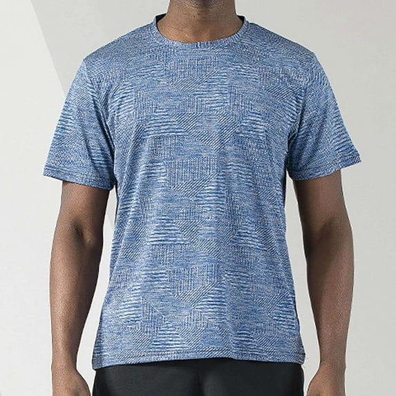 CaiJunJia George T Shirts for Men,Workout Shirts for Men Short Sleeve Quick Dry Athletic Gym Active T Shirt 2024 Spring Summer Moisture Wicking Tops