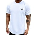 thumbnail image 1 of CaiJunJia George T Shirts for Men,Workout Shirts for Men Short Sleeve Quick Dry Athletic Gym Active T Shirt 2024 Spring Summer Moisture Wicking Tops, 1 of 5