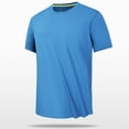 thumbnail image 1 of CaiJunJia George T Shirts for Men,Workout Shirts for Men Short Sleeve Quick Dry Athletic Gym Active T Shirt 2024 Spring Summer Moisture Wicking Tops, 1 of 6