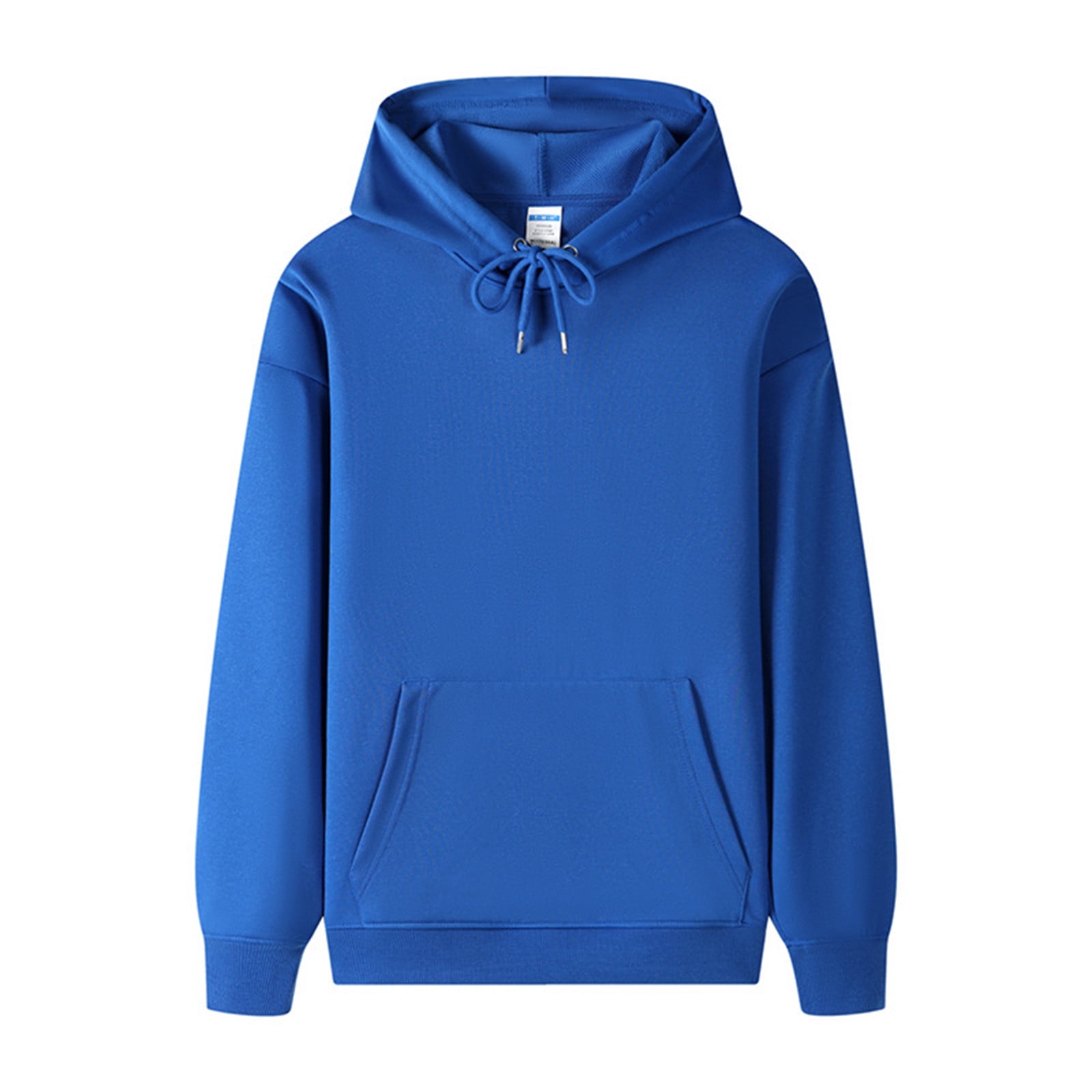 CaiJunJia Hoodies Sweatshirts for Men No Boundaries,Men's Solid Pullover Hoodies Sports Soft Blend Fleece Hooded Sweatshirts with Kangaroo Pocket