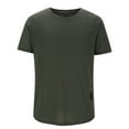 thumbnail image 1 of CaiJunJia George Men's Comfortable Soft Cotton T-Shirt, Moisture-Wicking Crew Tee Undershirts, 1 of 4