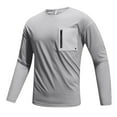 thumbnail image 1 of CaiJunJia Men's Sun Protection Shirts UV SPF UPF 50+ Long Sleeve Rash Guard Fishing Running Quick Dry Lightweight, 1 of 5