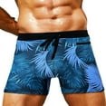 thumbnail image 1 of CaiJunJia Men's Swim Trunk Swimwear Quick Dry Bathing Suit Board Short Sexy Boxer Brief with Drawstring, 1 of 6