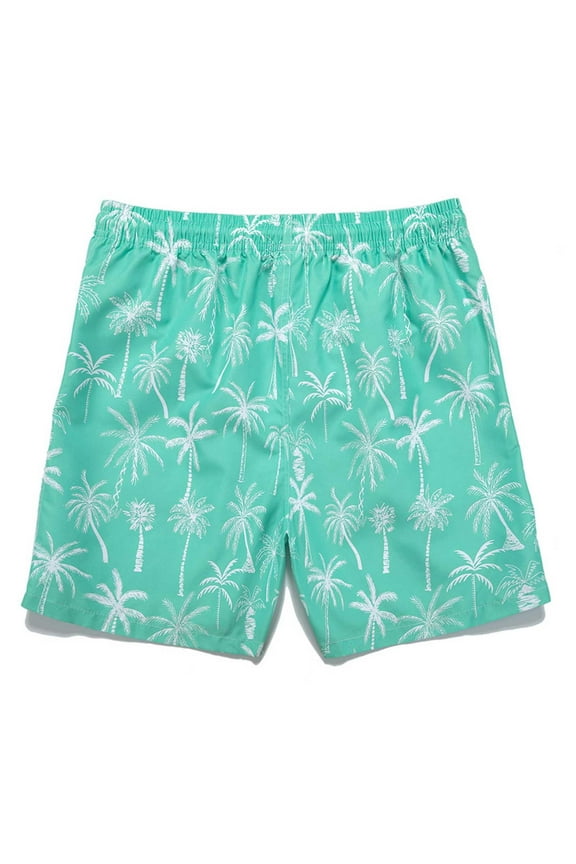 Mens Swim Trunks Quick Dry 5 inch Inseam Beach Shorts with Mesh Lining Bathing Suits for Men