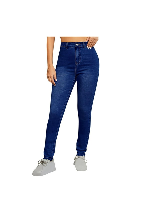 Skinny Jeans for Women Stretch,Womens High Waisted Skinny Stretchy Denim Pants Curvy Jeggings Butt Lifting Jeans
