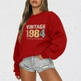 thumbnail image 1 of CaiJunJia Sweatshirts for Womens Women's Fall Letter Graphic Crewneck Sweatshirt Winter Long Sleeve Casual Drop Shoulder Pullover Tops, 1 of 4