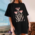 thumbnail image 1 of CaiJunJia T Shirts for Women Graphic,Oversized T Shirts Short Sleeve Crew Neck Tees for Women Fashion Tops Trendy Lightweight Soft Casual Summer Outfits Clothes 2024, 1 of 6
