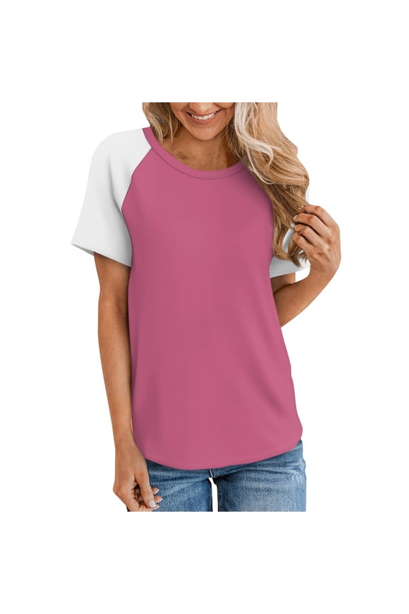 T Shirts for Women Graphic,Women's Oversized T Shirts Crew Neck Basic Tees Half Sleeve Comfy Cozy Cotton Tunic Tops