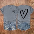 thumbnail image 1 of CaiJunJia T Shirts for Women Graphic,Womens T Shirts Short Sleeve Crew Neck Tops Casual Loose Basic Tee Shirts 2024 Summer Trendy Outfits, 1 of 3