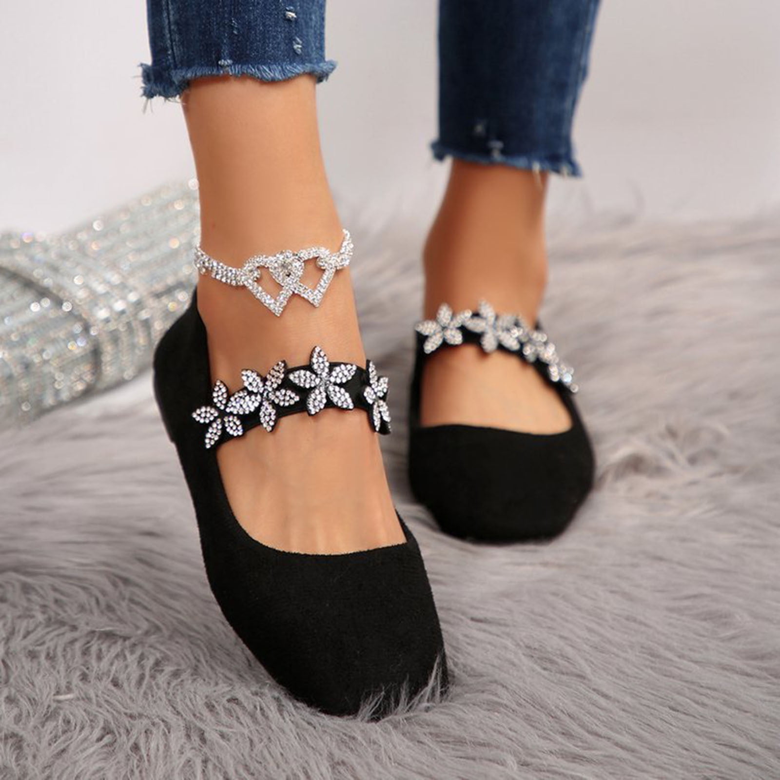 vince cadya square toe slingback flat