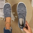 thumbnail image 1 of CaiJunJia Womens Slip On Shoes - Casual Boat Loafers Shoes for Women with Arch Support - Plantar Fasciitis Canvas Sneakers for Daily Walking, 1 of 8