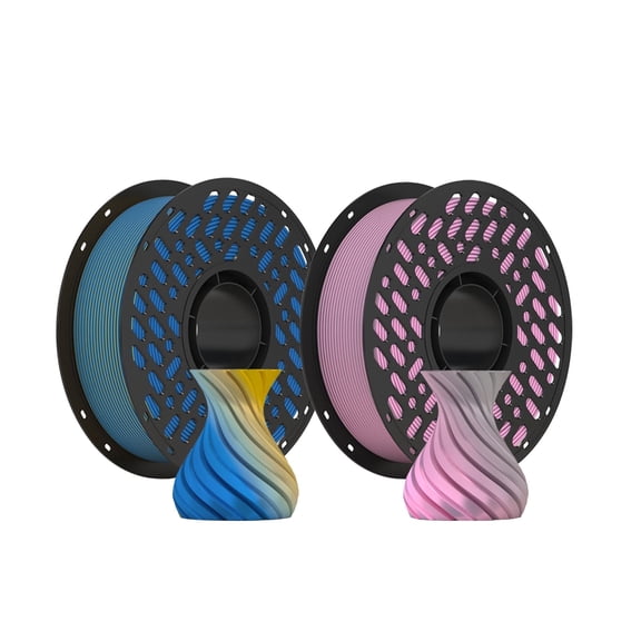 CaiLab PLA+ 3D Print Filament 2 Pack for FDM 3D Printer Printing Materials,1KG Per Spool, 1.75mm Diameter