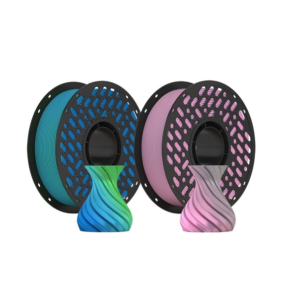 CaiLab PLA+ 3D Print Filament 2 Pack for FDM 3D Printer Printing Materials,1KG Per Spool, 1.75mm Diameter