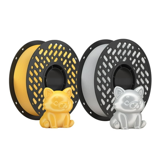 CaiLab PLA+ 3D Print Filament 2 Pack for FDM 3D Printer Printing Materials,1KG Per Spool, 1.75mm Diameter