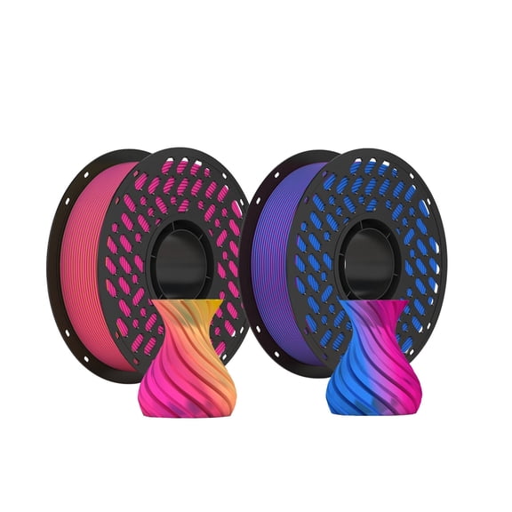 CaiLab PLA+ 3D Print Filament 2 Pack for FDM 3D Printer Printing Materials,1KG Per Spool, 1.75mm Diameter