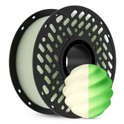CaiLab PLA+ 3D Printer Filament Fast FDM Printing PLA Low Warping 1.75mm diameter Accuracy +/- 0.02mm Works with Bambu Lab 2.2lbs1KG Spool Glow Green