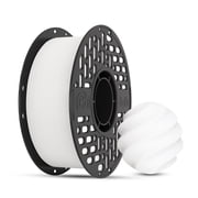 CaiLab PLA+ 3D Printer Filament Fast FDM Printing PLA Low Warping 1.75mm diameter Accuracy +/- 0.02mm Works with Bambu Lab 2.2lbs1KG Spool White