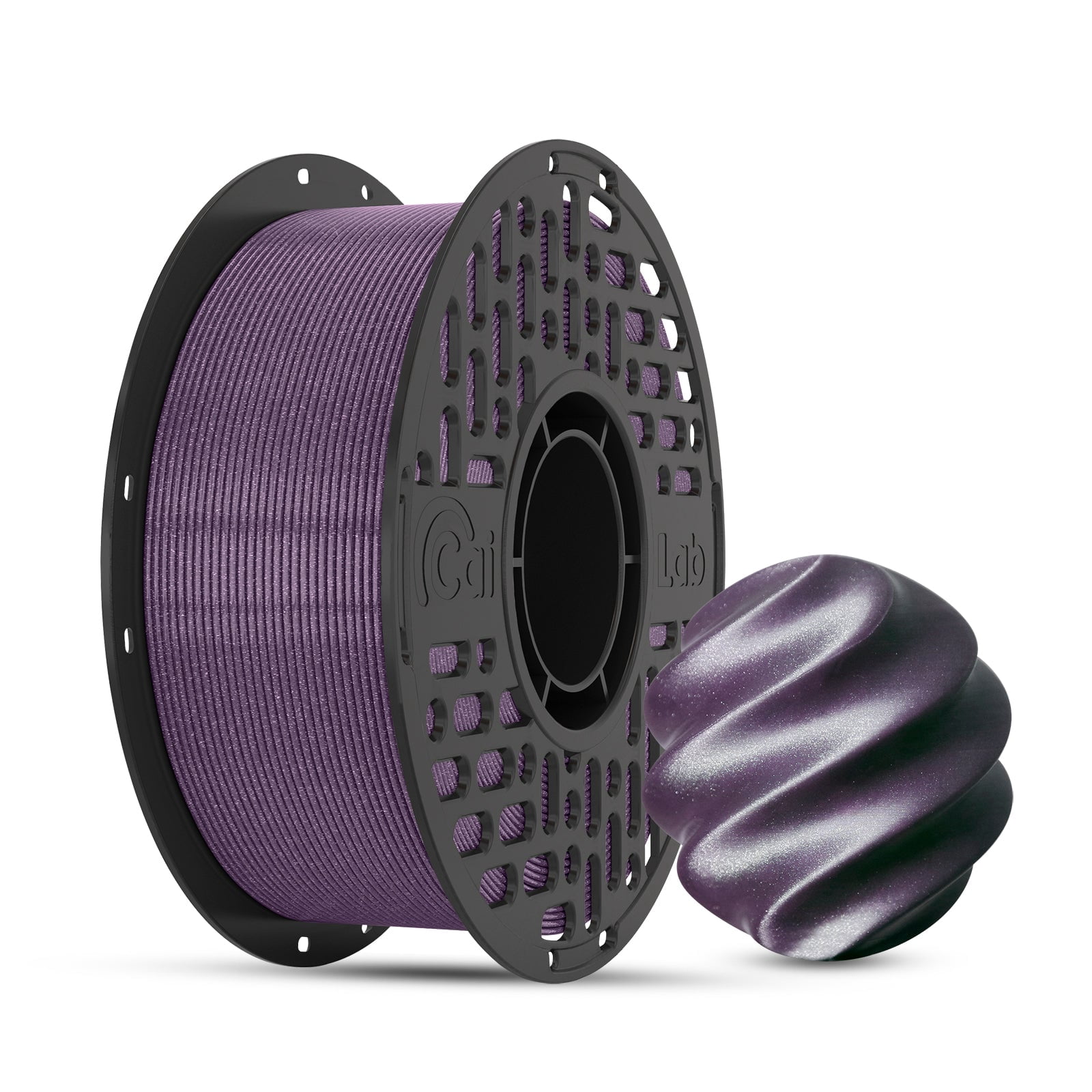 CaiLab PLA Chameleon 3D Printer Filament 1.75mm, Shimmer Finish, 1kg (2.2 lb) Spool – Multiple Colors