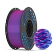 thumbnail image 1 of CaiLab PLA Silk Dual-Color 3D Printer Filament, 2 Colors Changing, 2.2 Pounds Spool, Blue Violet, 1 of 7