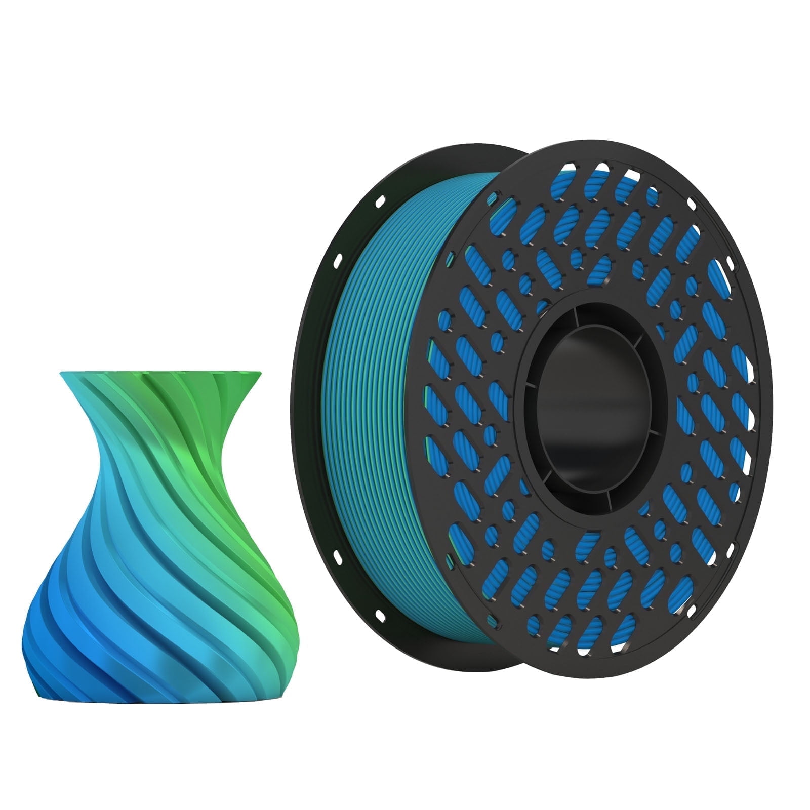 CaiLab PLA Silk Dual-Color 3D Printer Filament 1.75mm diameter Accuracy ...