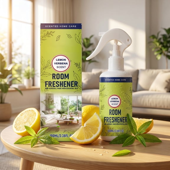 CaiTeLin 100ml Air Freshener Spray, Natural Fragrances Odor Eliminator Mist Formula Product, Indoor Room Deodorizer for Home Office Bedroom Bathroom Closet Daily Fresh Air Cleaning Use