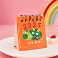 CaiTeLin 2025 Mini Desktop Calendar for Schools Offices