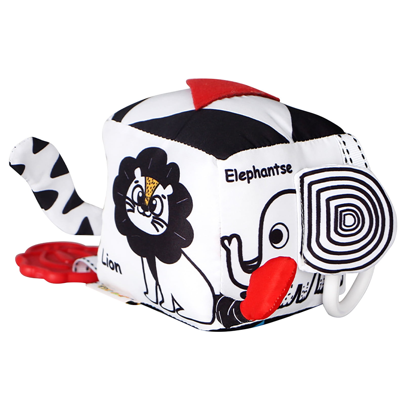 CaiTeLin 2024 Black and Friday and Deals Baby Teether Building Block Toy 0612 Months Baby Crib