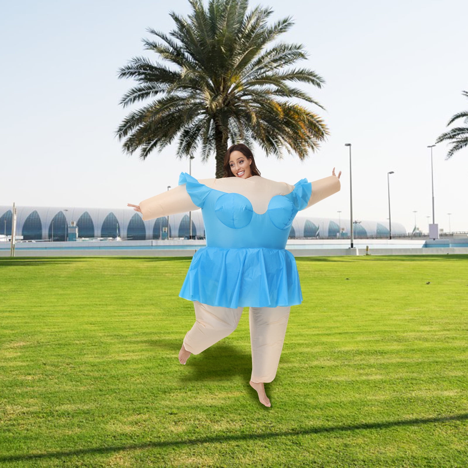 CaiTeLin 2024 Black and Friday and Deals Blue Skirt Carnival Holiday