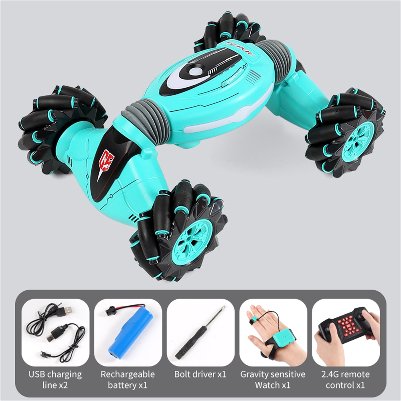 CaiTeLin Black and Friday Deals 2024 Remote Control Drifting Stunt Car