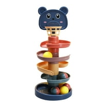 CaiTeLin Toddler Tower And Roll Tower Educational Development Toys For Kids Black and Friday
