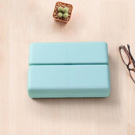 CaiTeLin Portable Magnetic Candy Box Compartment Storage Color Magnetic Box Compartment Folding Storage Candy Box,Vintage