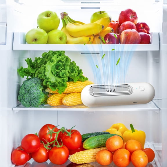 CaiTeLin USB Multi-Scene Air Cleaner Deodorizer, Mini Portable Odor Eliminator Machine Freshener Unit, Home Closet Shoe Cabinet Refrigerator Cleaner for Daily Indoor Fresh Use