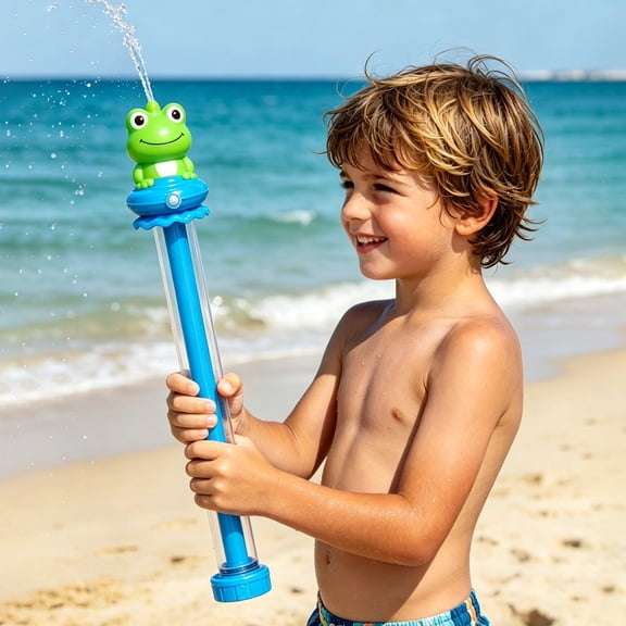 CaiTeLin Water Spray Toy, Summer Outdoor Play Squirt Gun, Splash Game For Pool Beach Backyard Recreation Activity