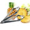 CaiYueKe 2 Pcs Pineapple Eye Remover Tool Set, Stainless Steel Pineapple Peeler and V-Shape Pineapple Cutter Knife, Multifunction Pineapple Tool for Kitchen, Fruit Store, or Home Use