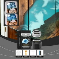 CaiYueKe Epoxy Resin Scratch Repair Kit Polishing Compound Paste Gloss Restoration Jewelry Craft Countertop Tabletop Surface Refinishing Glaze Sealer