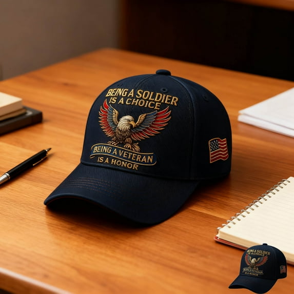 CaiYueKe Fashion Eagle Baseball Cap Adjustable Snapback Hat Casual Embroidered Cap for Men Women Outdoor Sports Sun Hat Vintage Style Commemorative Gift Unisex Dad Hat