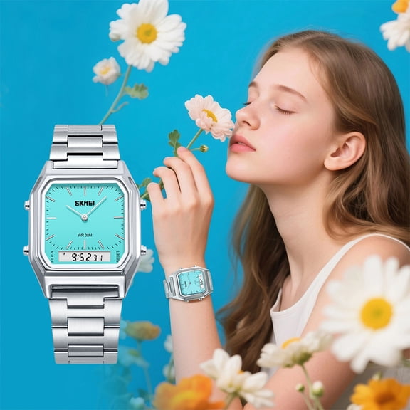 CaiYueKe Men's Digital Sports Watch Waterproof Outdoor with Luminous Display Stopwatch Alarm for Hiking Camping Running Swimming Fitness Military Tactical Survival