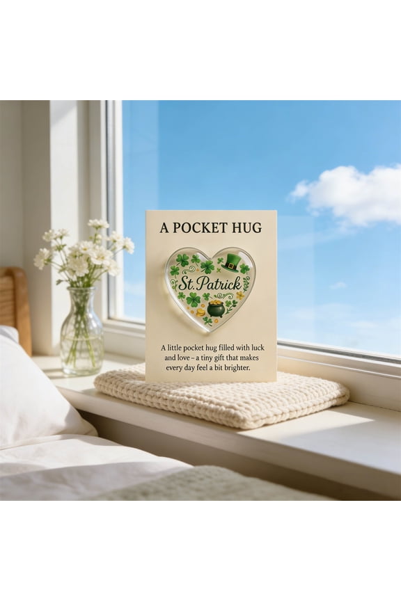 St Patrick's Day Pocket Gift Lucky Charm Party Favor Small Token Celebration Souvenir Irish Good Luck Present Friendship Keepsake Festive Giveaway