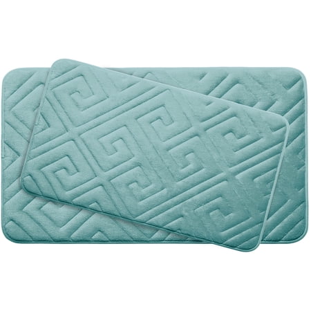 Caicos Premium 2-Piece Memory Foam Bath Mat Set