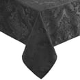 thumbnail image 1 of Elrene Home Fashions Caiden Elegance Damask Tablecloth, Black, 52" x 70" Rectangle, 1 of 4