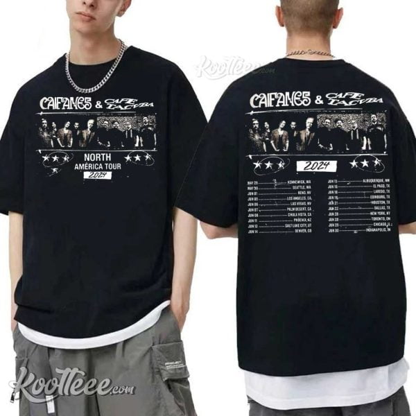 Caifanes And Café Tacvba North America Tour 2024 T-Shirt - Walmart.com