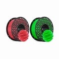 thumbnail image 1 of Cailab PETG 3D Printer Filament Combo Pack, 2 Rolls (2 × 1KG), 1.75mm, FDM Compatible,Red&Green, 1 of 9
