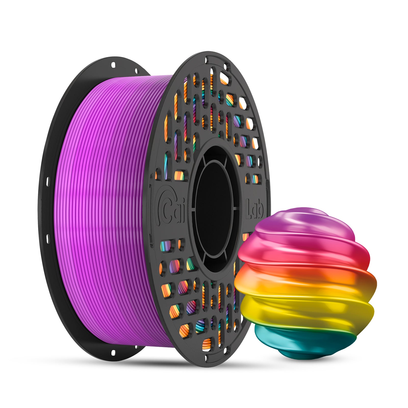 Cailab PLA Silk Gradient 3D Printer Filaments Multicolor For FDM 3D 