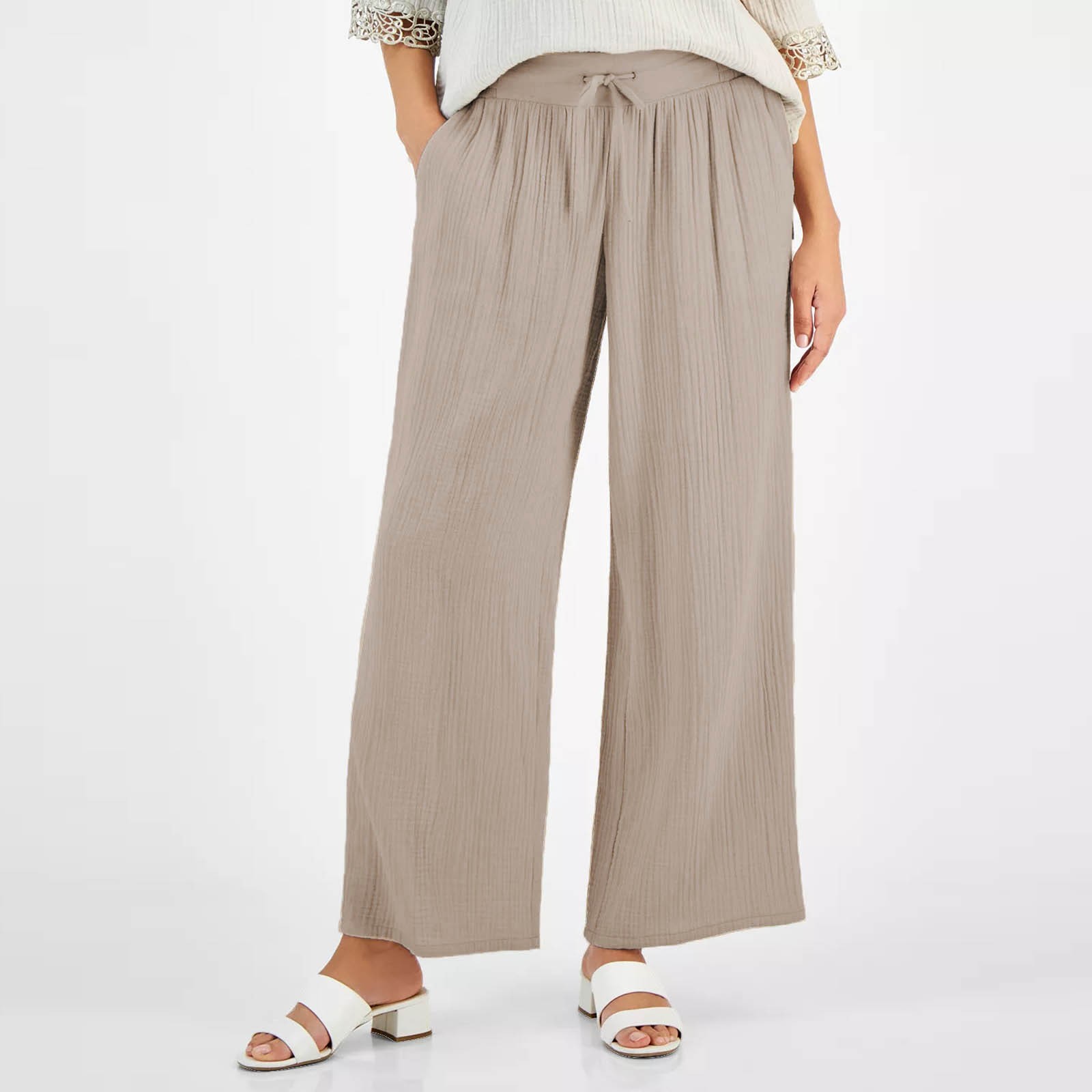 Cailingl Clearance Womens Pants Women's Cotton and Linen Pants