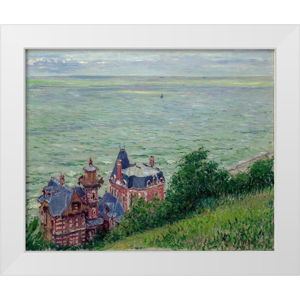 Tableau Impression Sur Toile "Villas à Trouville" De Gustave Caillebotte - Référence Gcl34 - Neuf