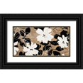 thumbnail image 1 of Cailler, Sylvie 32x18 Black Ornate Wood Framed with Double Matting Museum Art Print Titled - Ensemble de Fleurs, 1 of 4